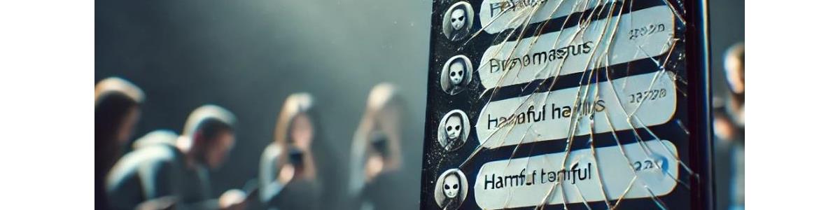 Ein kaputtes Handy-Display